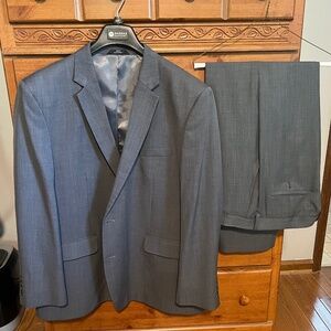 Mens Hagar Suit Gray 50R